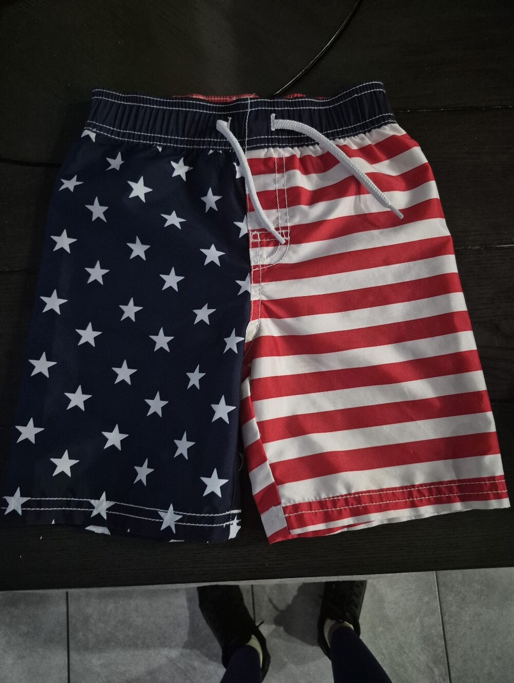American Flag Water Shorts